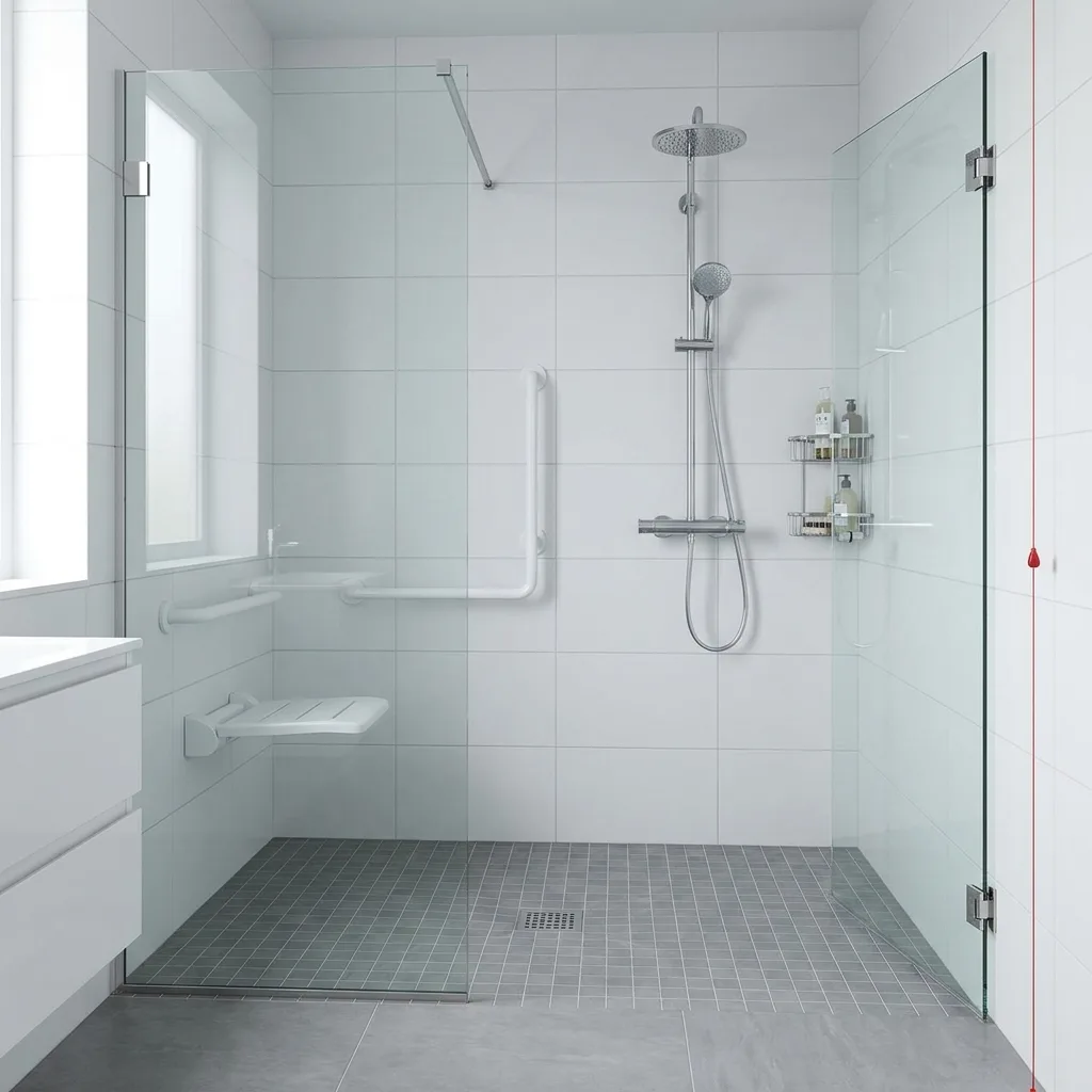 Barrierefreie & bodenebene Dusche